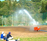 スプリンクラー付大型散水車