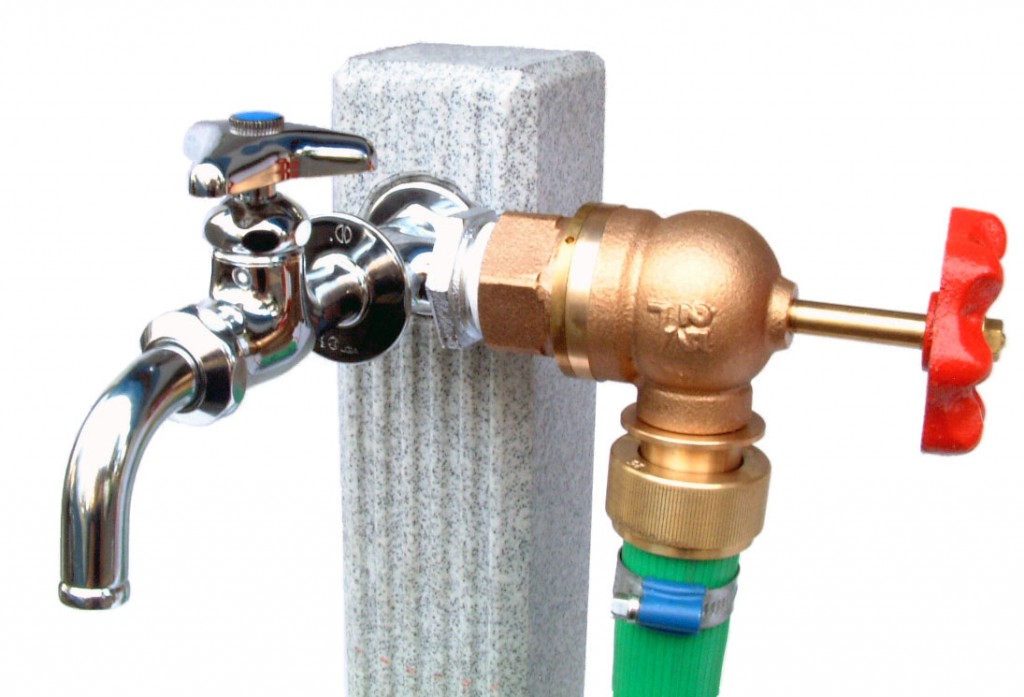 回転アングルバルブ付分岐栓