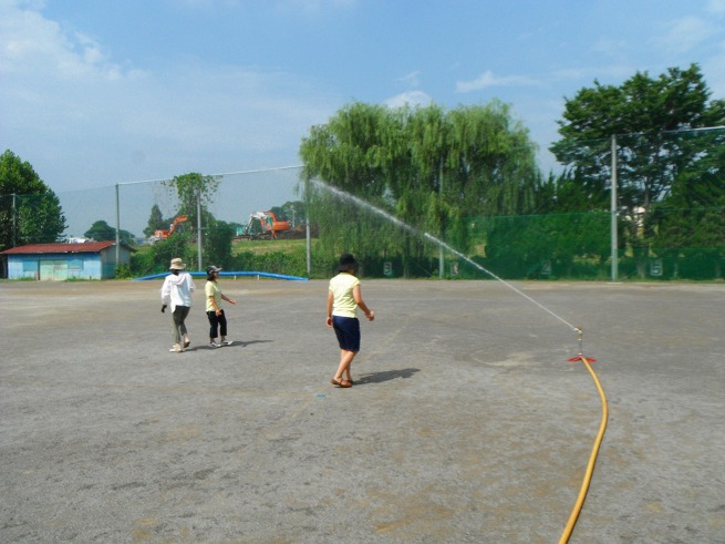 さいたま市立O小学校スプリンクラー付中型ベースセット