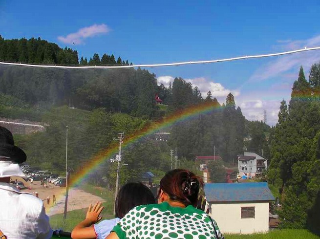 某祭典　虹散水システム