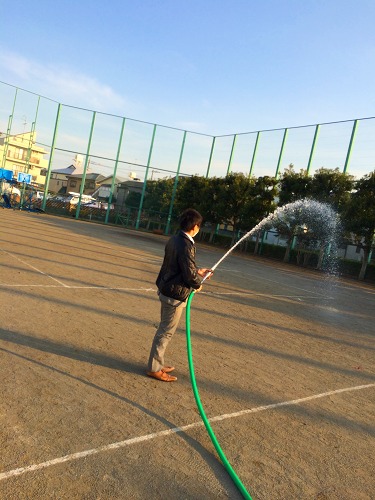 東京都立K高等学校散水ノズルセット