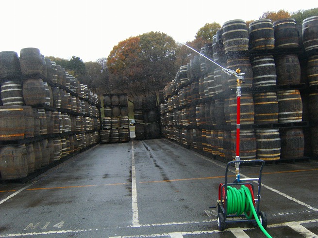 栃木県某酒造メーカースプリンクラー付中型ベースシステム